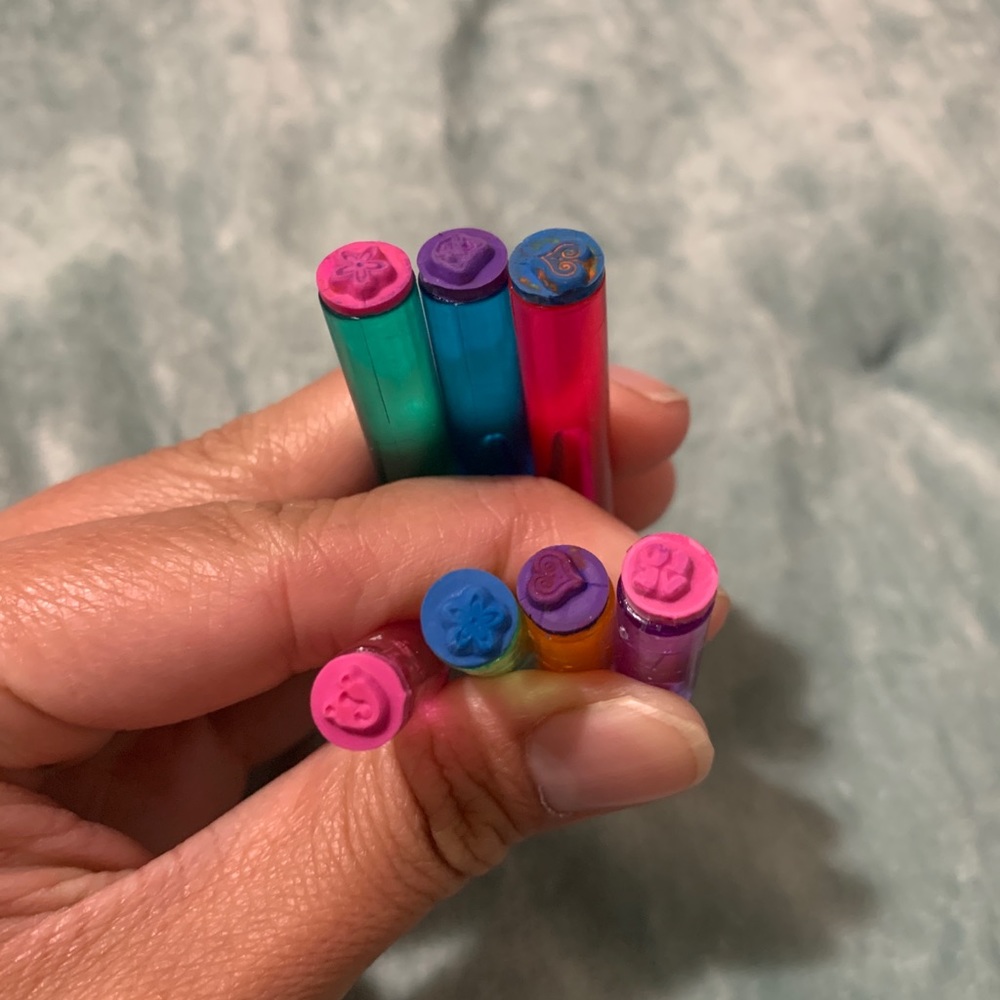 Lisa Frank miniature stamp set